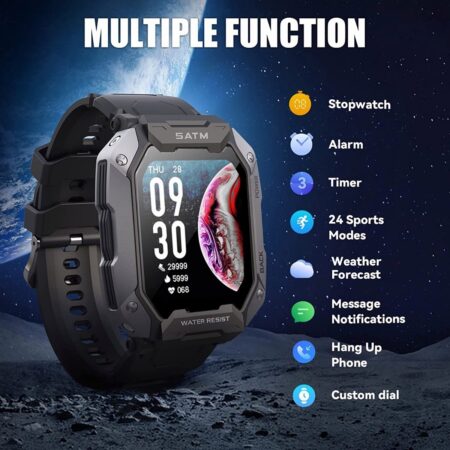 Smartwatch Fitness 5atm Masculino - Image 3