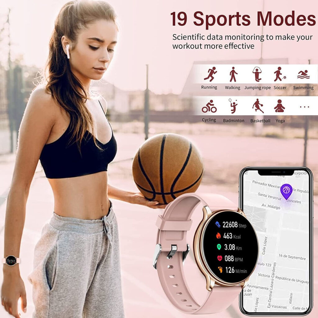 Smartwatch Para Mulheres (fazer/atender Chamada) Pa - Imagem 5