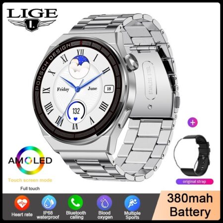 Smartwatch Masculino Lige Nfc Call Sports Bluetooth - Image 11