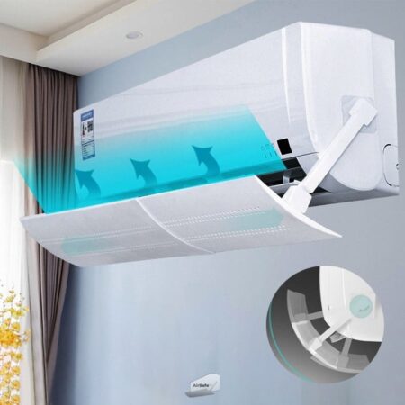 Defletor de Ar Condicionado Ajustável - Fácil de Usar - Imagem 7