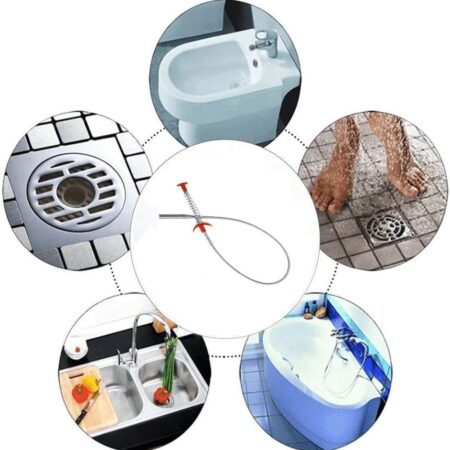 Desentupidor de Pias e Ralos com Garras - Drain Cleaner - Imagem 7