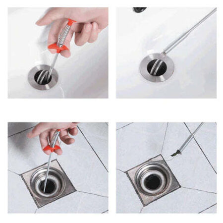 Desentupidor de Pias e Ralos com Garras - Drain Cleaner - Imagem 4