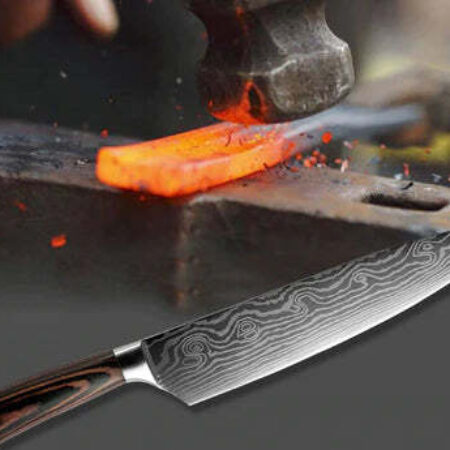 Faca do Chef Forjada em Aço de Alta Qualidade - Imagem 3