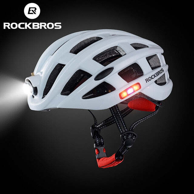 Capacete Ciclismo com Lanterna Profissional Masculino/Feminino RockBros - Imagem 6