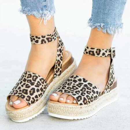 Sandália Flatform Corda Amarração Flower - Imagem 11