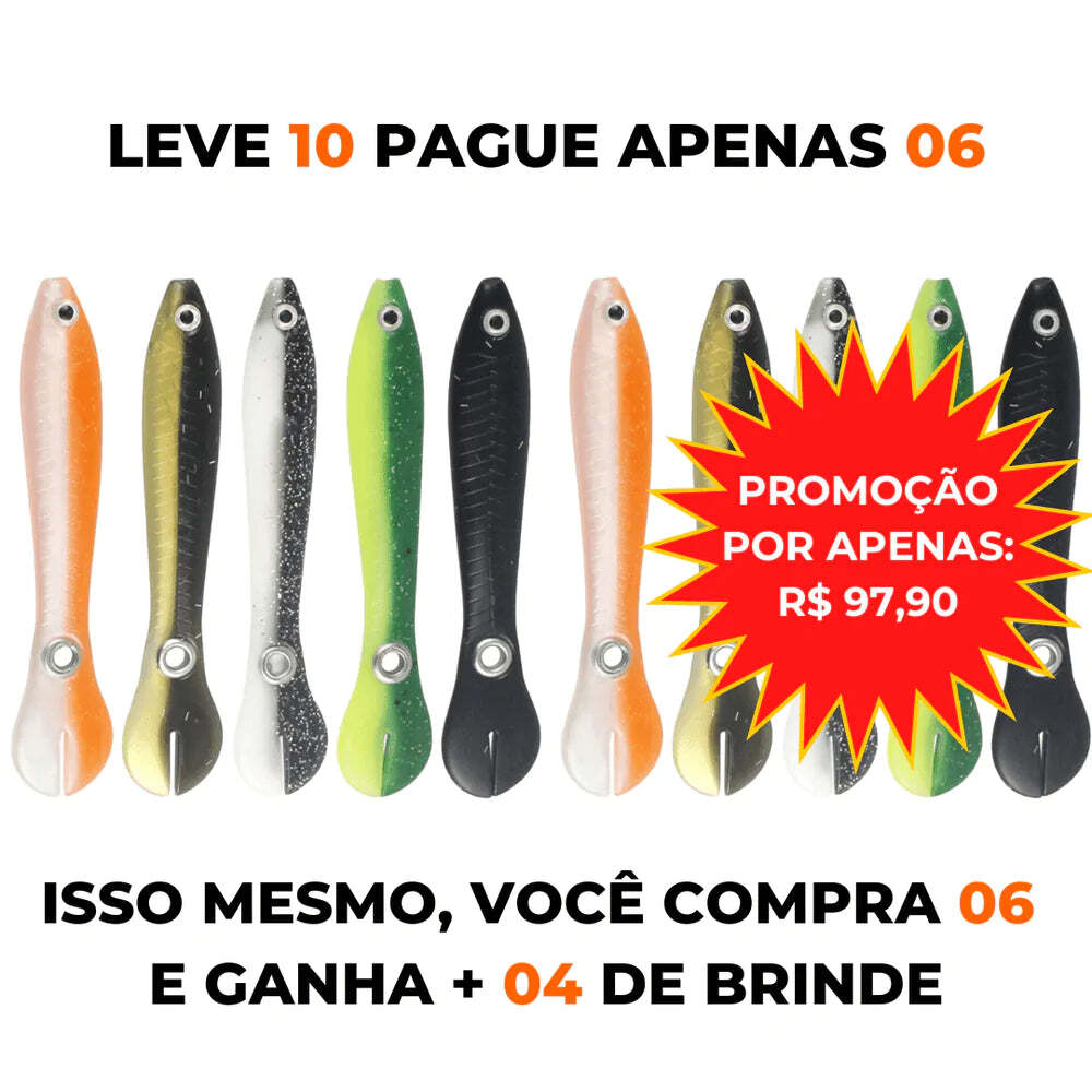 Isca Artificial Realista de Pesca Profissional