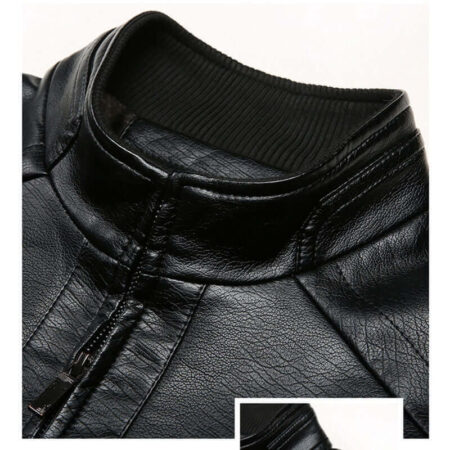 Jaqueta Masculina de Couro Michigan Elegante — foto 3 Jaqueta Masculina de Couro Michigan Elegante — foto 3