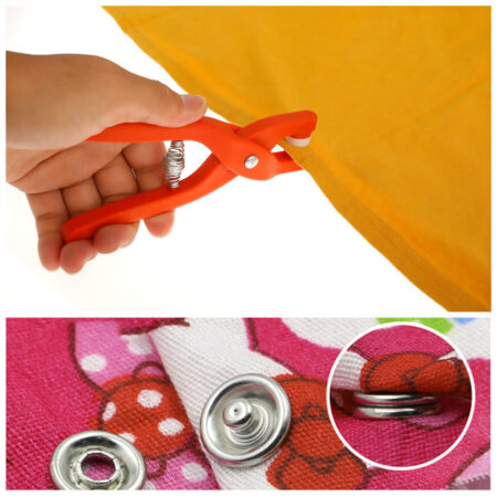 Kit Alicate Fixador + 400 Botões de Pressão - SnapFix - Imagem 8