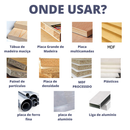 Kit Completo Brocas Diamond 6 Peças - Imagem 6