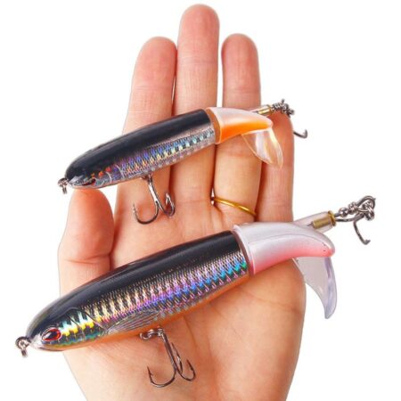 Kit Iscas Artificiais Giratória para Pesca - Compre 6 Leve 8 - Imagem 3