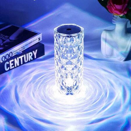 Luminária de Luxo Cristal Light 16 Cores - Sensível ao Toque + Controle Remoto - Imagem 5