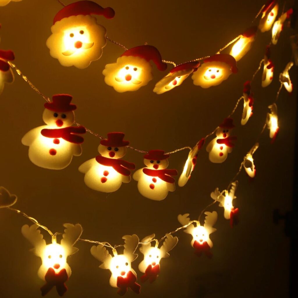 Luzes Enfeites Decoração para Natal - Imagem 4