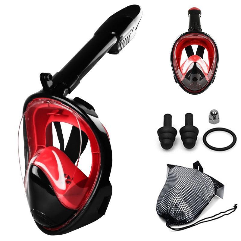 Máscara de Mergulho Snorkel com Suporte para Câmera GoPro - Imagem 6