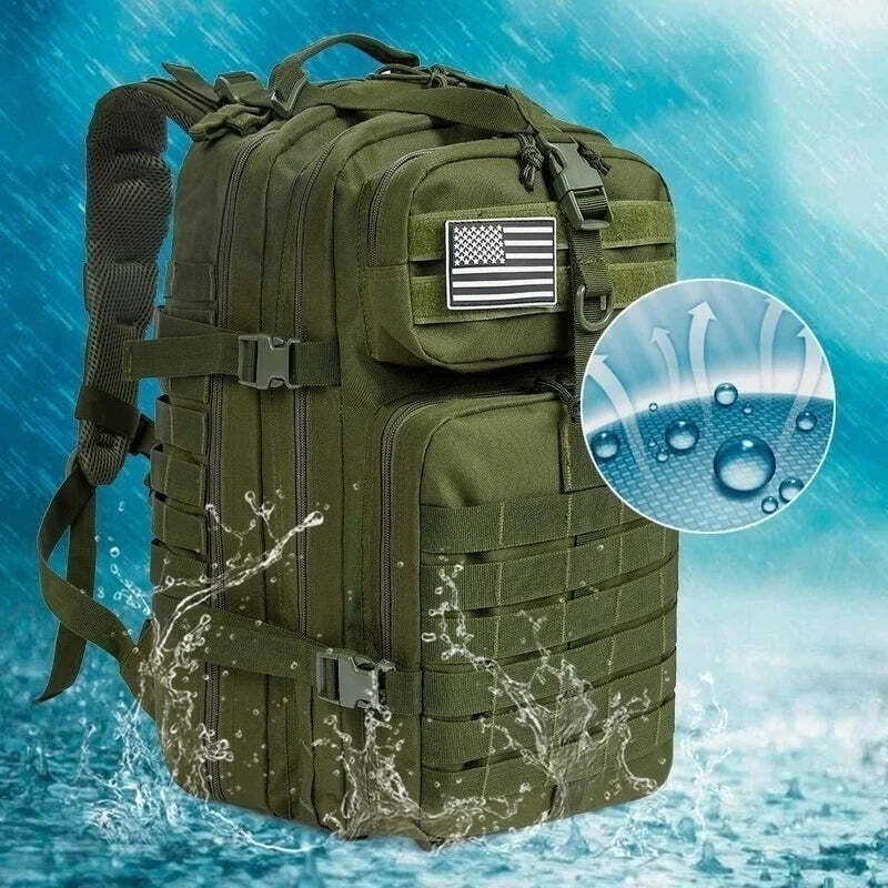 Mochila Tática Militar Combat 50 Litros Unissex - Imagem 2