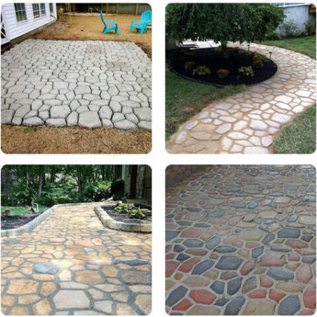 Molde Forma de Piso para Decoração de Jardim - Imagem 4