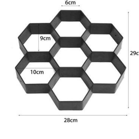 Molde Forma de Piso para Decoração de Jardim - Imagem 11
