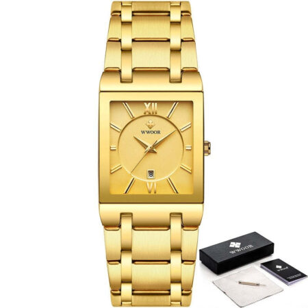 Relógio Masculino Gold Watch — foto 9