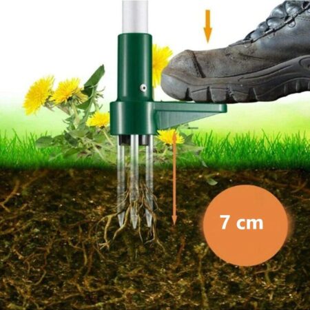 Removedor Extrator de Erva Daninha - Jardim Lindo e Limpo em Segundos - Imagem 5