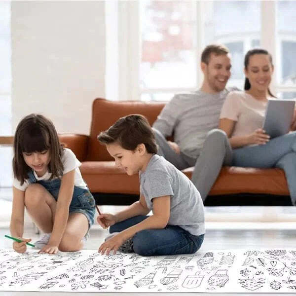 Rolo Gigante Criativo para Desenhos - Mais de 5000 Desenhos - Imagem 4