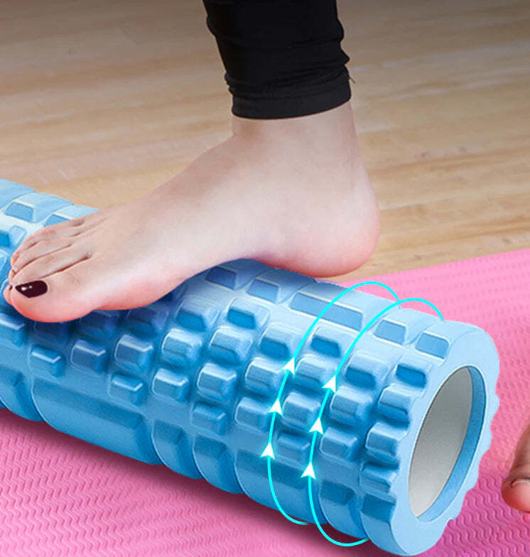 Rolo de Liberação Miofascial de Espuma para Yoga, Pilates e Relaxamento - Imagem 2