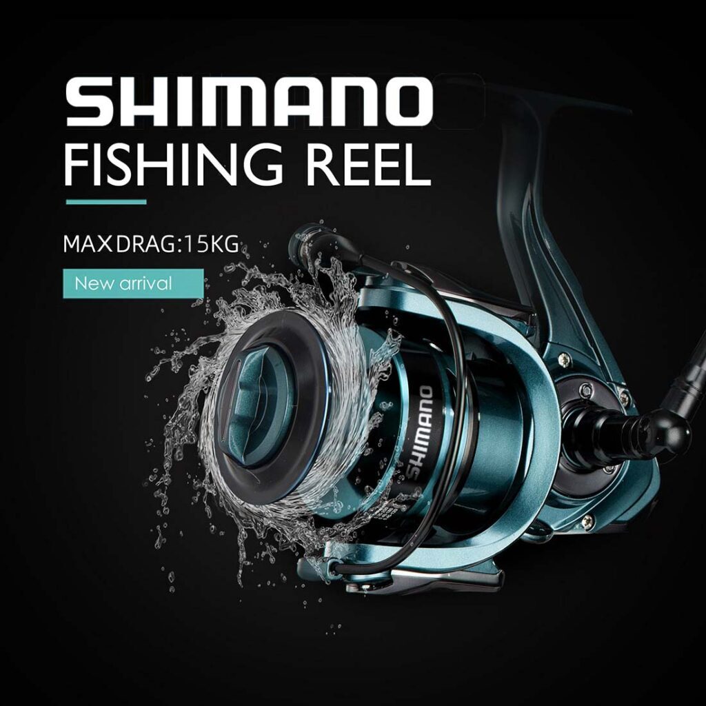 Molinete Shimano 5.5:1 16kg Drag - Imagem 4