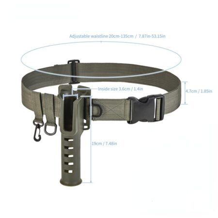Cinto com Suporte para Vara de Pesca - Imagem 7