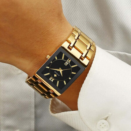Relógio Masculino Gold Watch — foto 4