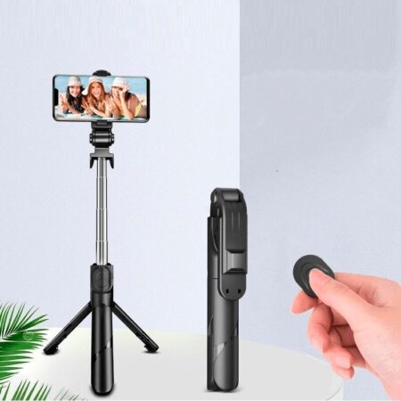 Suporte Tripé Para Celular e Câmera com Estabilizador - Imagem 5