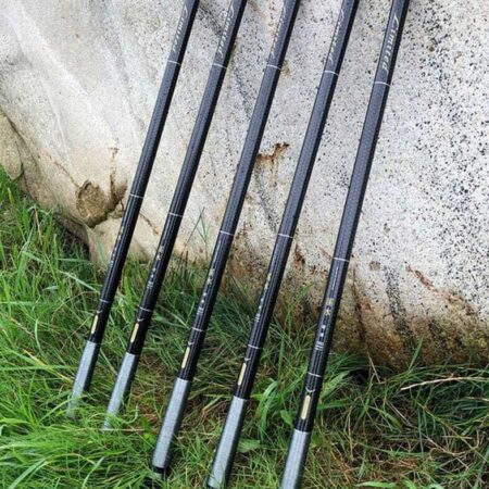 Vara de Pesca Fibra de Carbono Telescópica Ultra Leve - Imagem 4