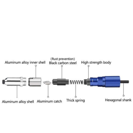 Adaptador de Rebite para Furadeira - Imagem 4