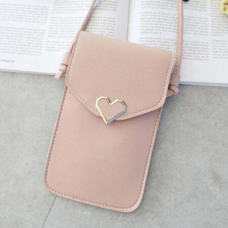 Bolsa Porta Celular Porta Celular com Visor Transparente Sensível Ao Toque - Imagem 2