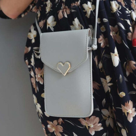 Bolsa Porta Celular Porta Celular com Visor Transparente Sensível Ao Toque - Imagem 10