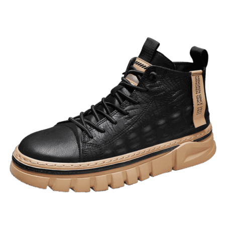 Bota Masculina Couro Moderna - Imagem 2