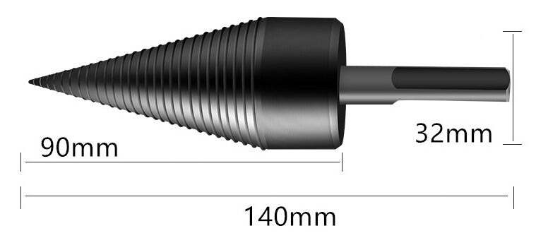 Broca Cortadora de Lenha Fireblock - Imagem 3