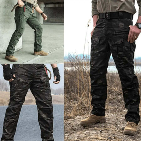 Calça Tática Ultra Resistente Impermeável - Imagem 8