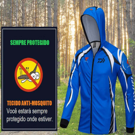 Camisa de Pesca Com Proteção UV e Secagem Rápida - Imagem 4