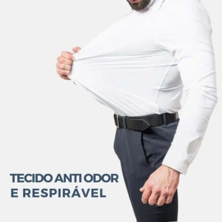 Camisa Social Lisa Conforto e Anti Amassado - Imagem 8