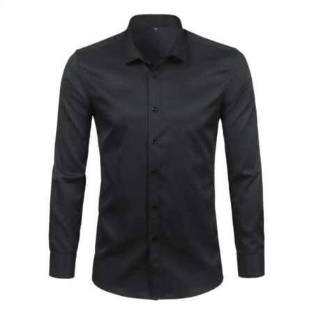 Camisa Social Lisa Conforto e Anti Amassado - Imagem 2