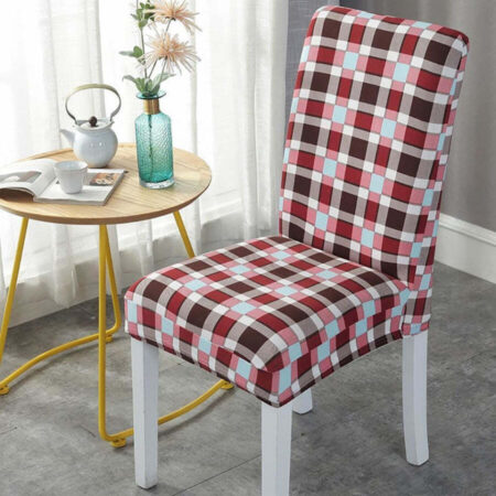Jogo de Capa Para Cadeira de Jantar Resistente a Água Estampadas - Imagem 16