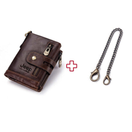 Carteira Masculina Couro Ziper - Imagem 10