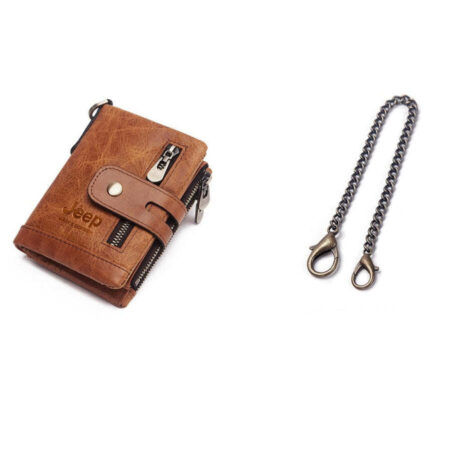 Carteira Masculina Couro Ziper - Imagem 15