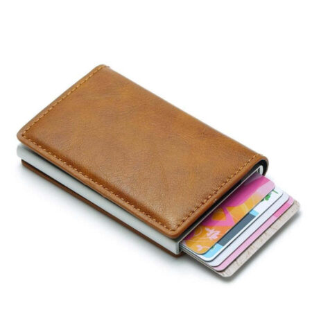 Carteira Minimalista Antifurto RFID c/ Ejeção Automática de Cartões. - Imagem 8