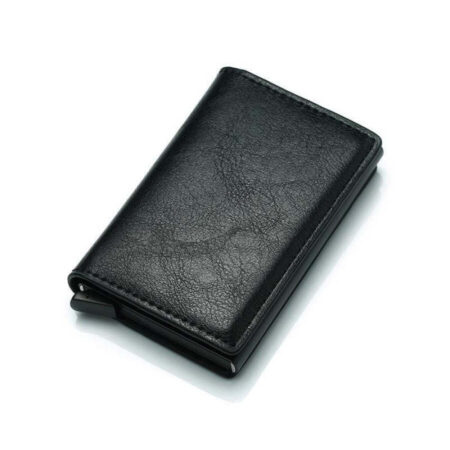 Carteira Minimalista Antifurto RFID c/ Ejeção Automática de Cartões. - Imagem 2