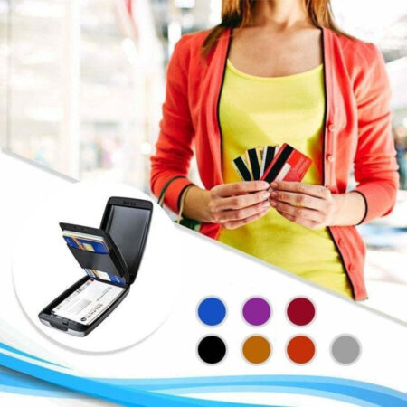 Carteira RFID Segura para Dinheiro e Cartões. - Imagem 4