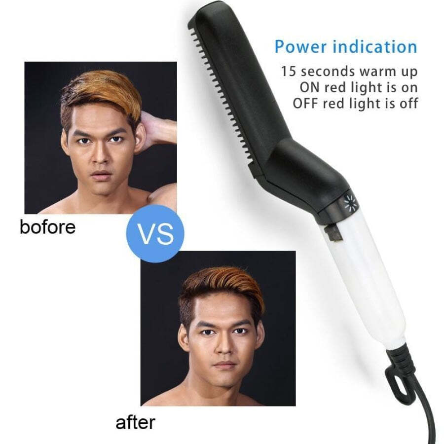Chapinha Alisador Para Barba - Frete Gratis - Imagem 2