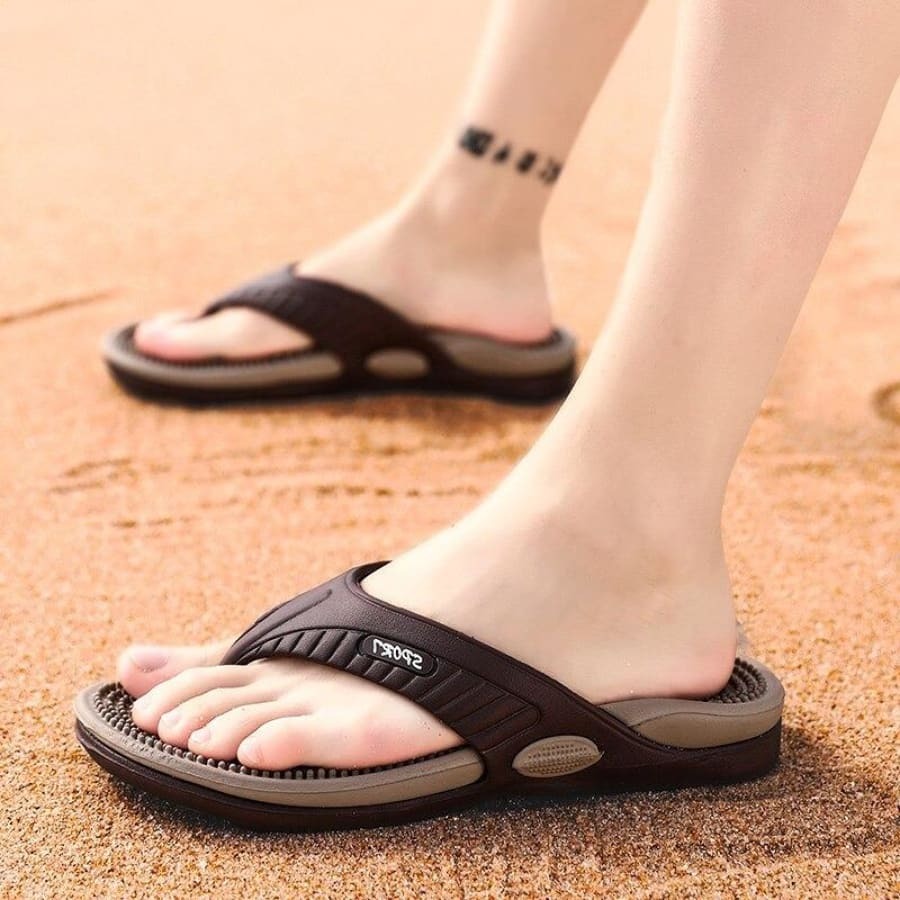 Chinelo Ortopédico Slide Masculino Praia Verão Impermeável - Imagem 10
