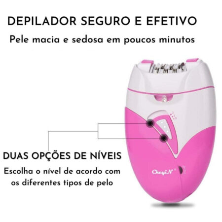 Depilador Elétrico Feminino Recarregável - Imagem 9