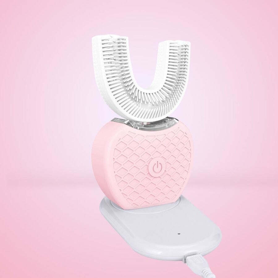 Escova de Dente 360 Circular Led Clareadora - Imagem 2