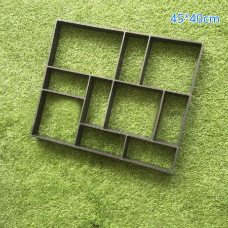 Forma Para Jardim Caminho De Pedras Concreto - Imagem 11
