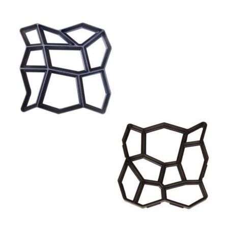 Forma Para Jardim Caminho De Pedras Concreto - Imagem 8